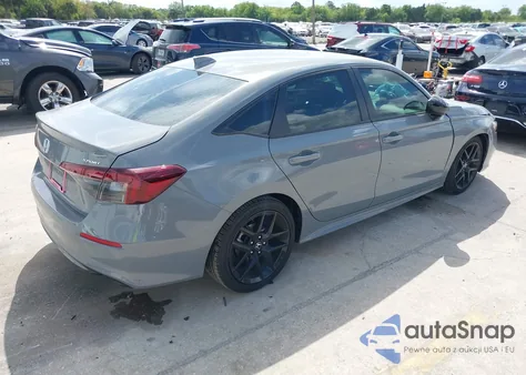 2025 Honda Civic Sport z USA, uszkodzony, nr VIN 2HGFE2F57SH571849